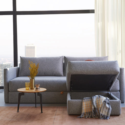 Cornila Pouf with Storage / 45cm